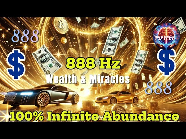 ॐ 888Hz Become Rich💰Attract Money & Prosperity| Subliminal Wealth💰 Luxury Life💰 Billionaire Mindset