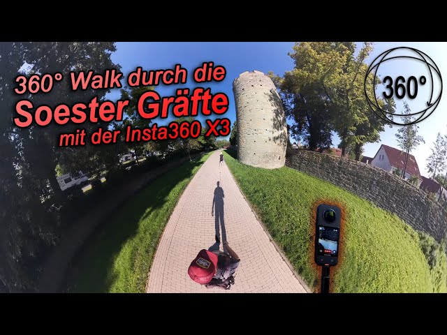 Soester Wälle: 360° Rundgang durch die Gräfte (von Osthofentor bis Brüdertor)