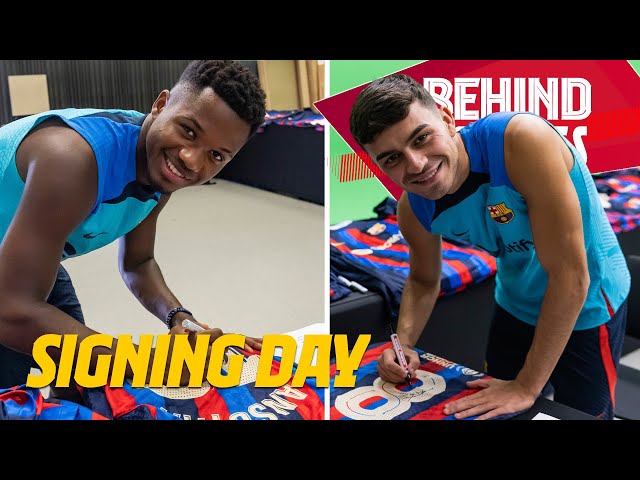 ✍️📸 SIGNING DAY AT CIUTAT ESPORTIVA