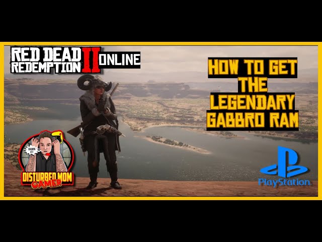 🐏🐏📣📣Red Dead Online -How to get the  Legendary Gabbro Horn Ram & Location