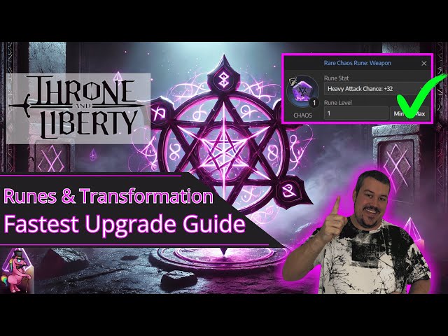 Disolve Runes or use Material Transformation? | Throne and Liberty Rune Guide