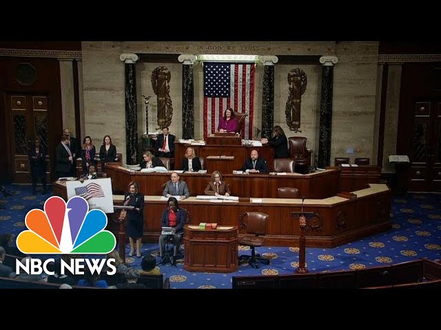 Trump impeached after historic vote | NBC News (Live Stream Recording)