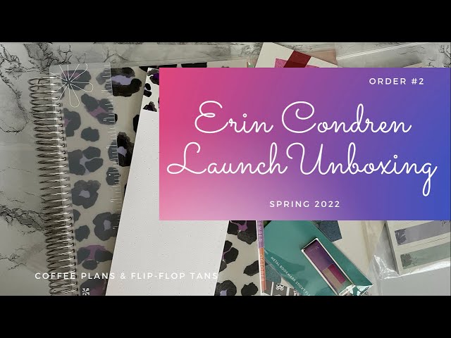 Erin Condren Launch Haul #2