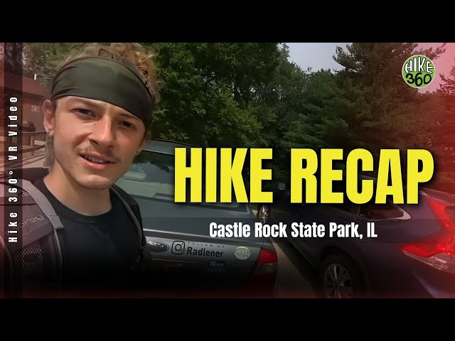 Castle Rock State Park, IL - Hike Recap (Hike 360° VR Video)