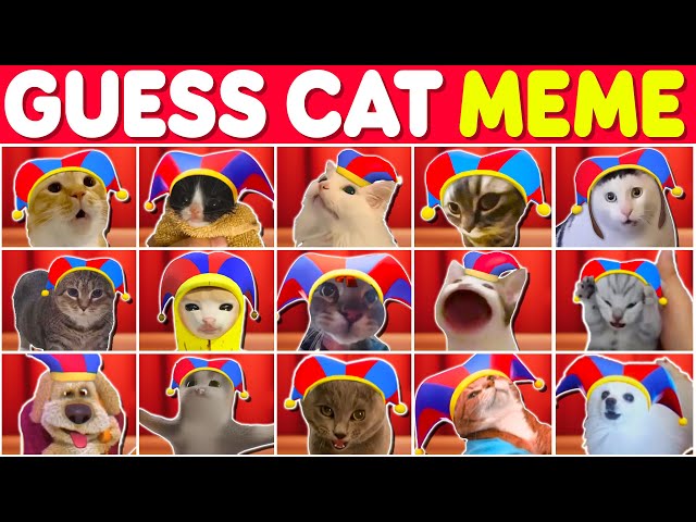 Guess Cats Meme | The Amazing Digital Circus But Cats Sing it #456