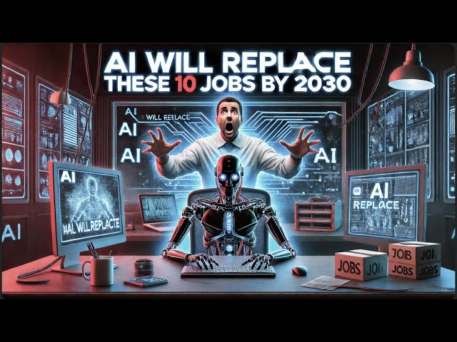 🚨AI Will Replace These 10 Jobs by 2030 Are You Safe? #AIJobs #FutureOfWork #AIRevolution #Automation