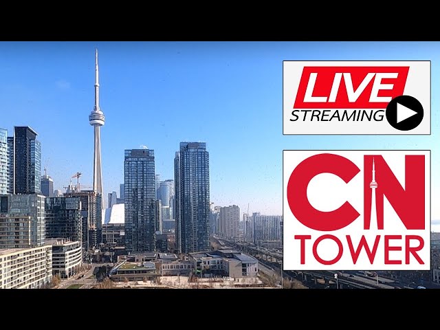 Live Stream: Toronto CN Tower & Gardiner Highway, Spadina Exit watch - Experience the City!