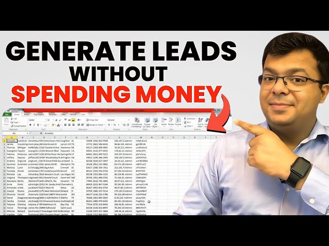 How to generate leads without spending money?