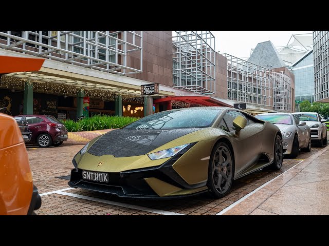 Singapore’s Only Registered Lamborghini Tecnhica in Verde Gea Matt