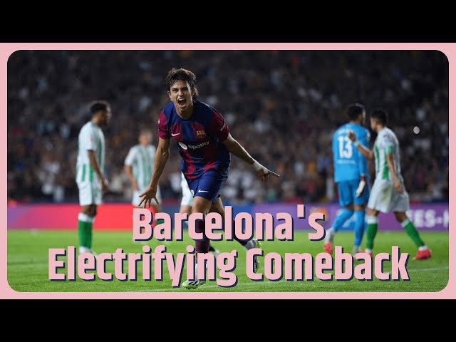 FC Barcelona: Entertainers again at last