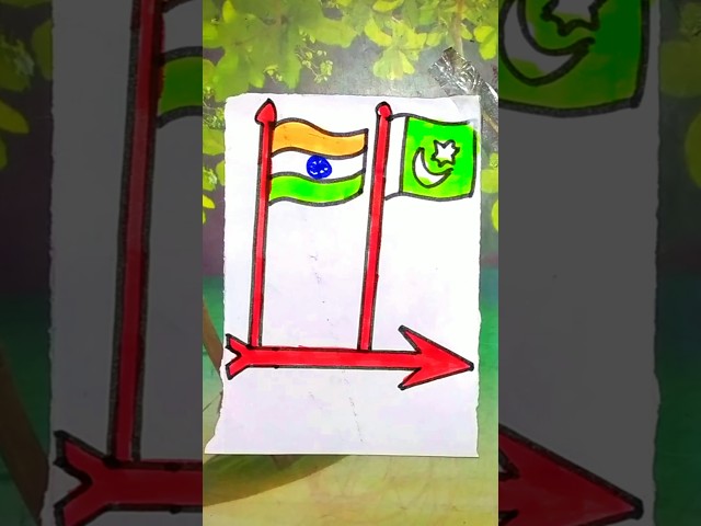 India flag 🇮🇳 Vs Pakistan flag 🇵🇰 #trending #shorts