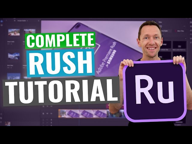 Adobe Rush Tutorial [UPDATED] - How to Edit Videos with Premiere Rush!