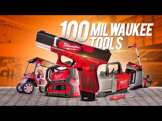 100 Milwaukee Tools You Probably Never Seen Before | Marathon of Milwaukee Tools