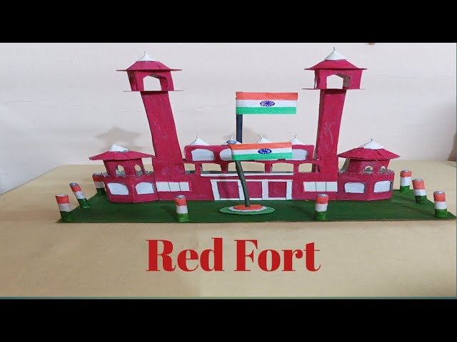 Red Fort | Cardboard Red Fort Red Fort Model