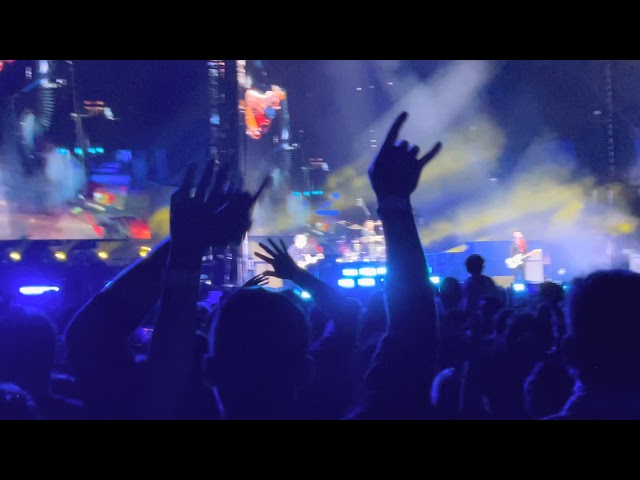 Green Day, Oracle Park SF, August 2021 When I Come Around