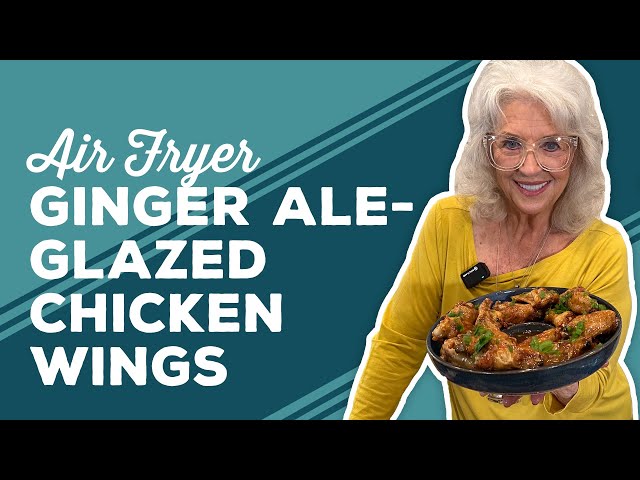 Love & Best Dishes: Air Fryer Ginger Ale-Glazed Chicken Wings Recipe | Air Fryer Week