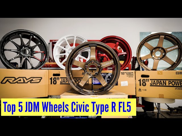 Top 5 Best JDM Wheels for the Honda Civic FL5 Type R!