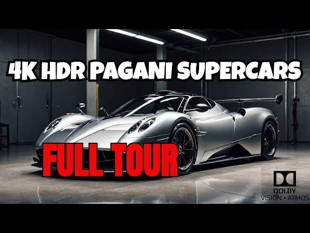 Pagani's Most Insane (and Expensive) Supercars in 4K HDR.