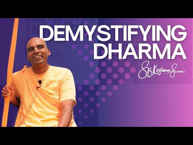 Demystifying Dharma | S.B. Keshava Swami in Princeton, NJ, USA, September 2024