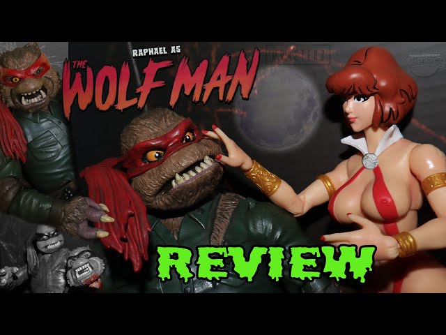 Raphael as The Wolfman | NECA TMNT x Universal Monsters Figure Review