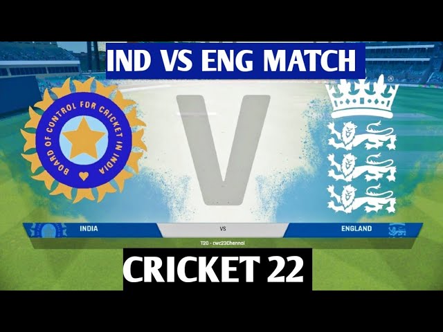 AISAN IND VS ENGLAND  World Cup Warm Up Match LIVE: देखिए भारत ने जीता टॉस Cricket 22 Gameplay