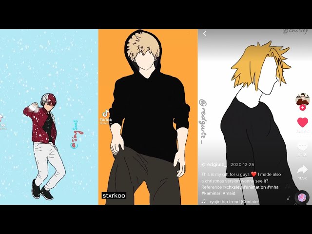 MHA Animation TikTok Dances || {Part 1 + Repost}