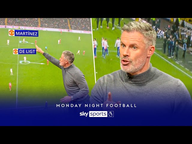 Jamie Carragher analyses how Ruben Amorim's system worked for Man Utd vs Liverpool