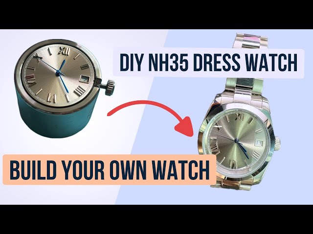 How to Start Building an Automatic Watch | Seiko NH35 | Roman Numeral Dial | AliExpress Parts 2025