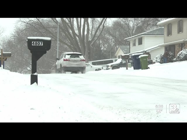 Why was Wednesday's snow great for sledding, but bad for snowballs?