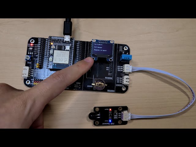 Controlling a PIR sensor on CircuitPython