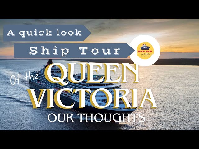 Ship Tour of Cunard's QUEEN VICTORIA cruise ship #cruise #cruiseline #cunard #shiptour