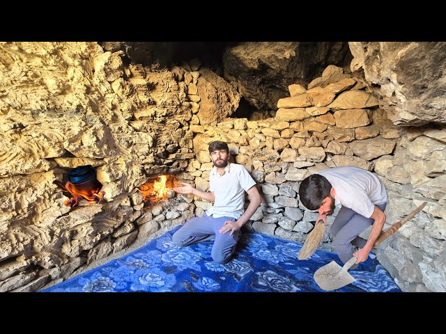 Mahdi completed the hidden cave in the mountain in a few hours