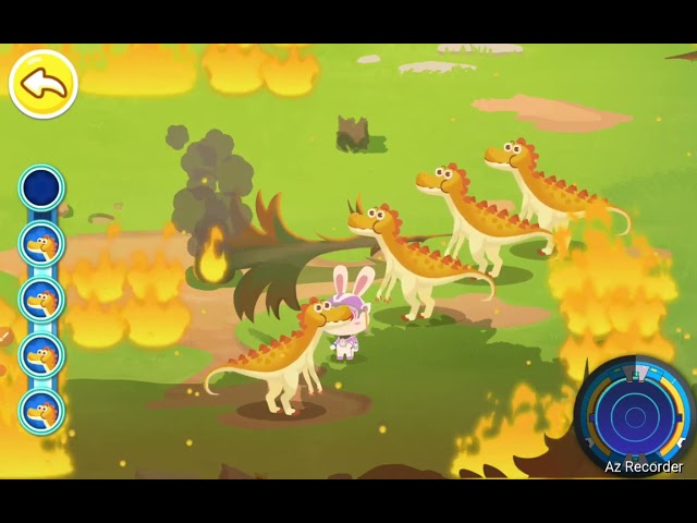 ABC kids learning and playing games with dinosaur world play and rescue dinosaurs #kids #funny