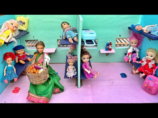 Barbie Doll All Day Routine In Indian Village/Radha Ki Kahani Part -551/Barbie Ki Kahani Hindi me||