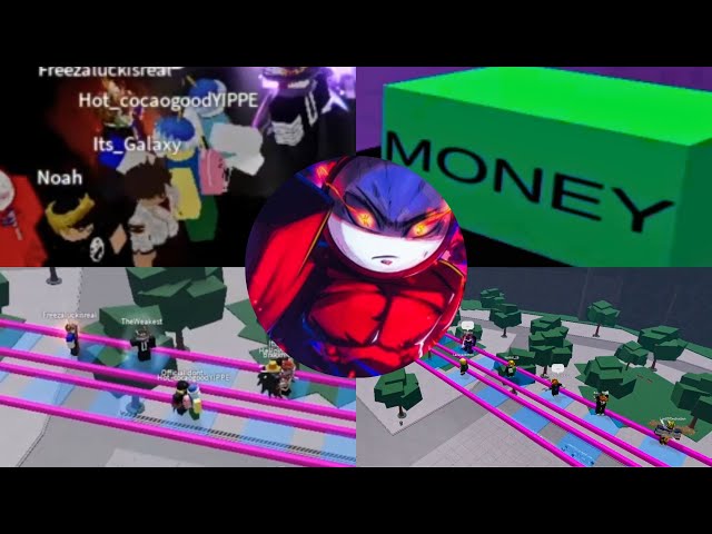 TSB Players Fight For 300 Robux On Glass Bridge! | The Strongest Battlegrounds