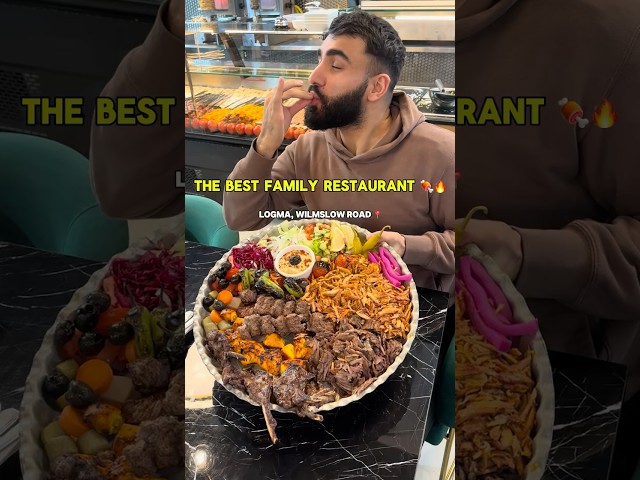 The BEST FAMILY RESTAURANT on WILMSLOW ROAD 🔥  #halal #halalfood #manchester #restaurant #food