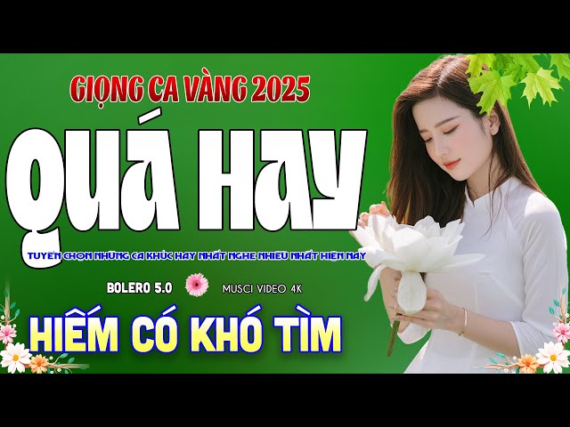 LK BOLERO 5.0*✅ NHẠC SỐNG RUMBA 2025 ✨ Lk RUMBA Hải Ngoại HIẾM CÓ KHÓ TÌM ➤ MẪU XINH 1M8 CẢNH ĐẸP 4K