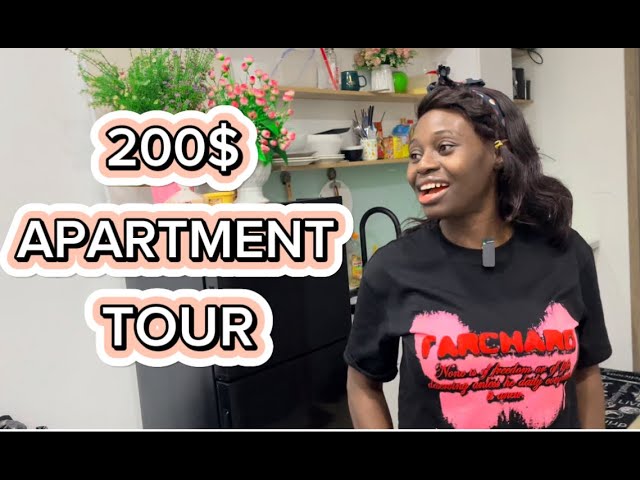 Nana Ekua’s 200$ Apartment Tour in Vietnam #esl