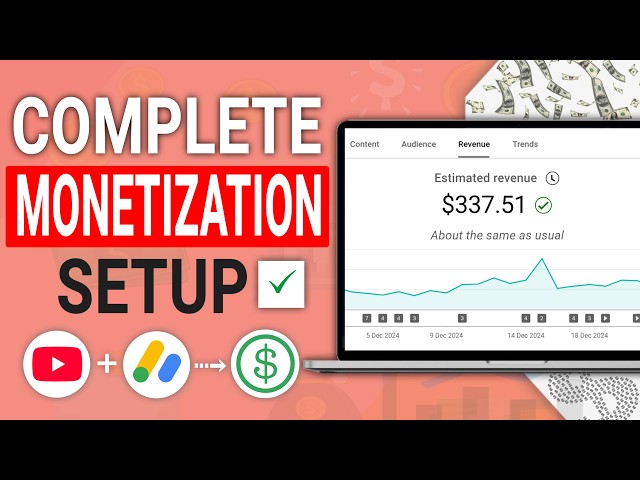 How to Monetize Your YouTube Channel | Join the YouTube Partner Program (Full Tutorial)