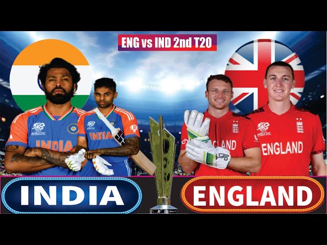 🔴India Vs England Last 2 Over