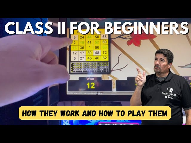 CLASS II Slots for Beginners! How the Bingo Card Works with the Slot Game You See!