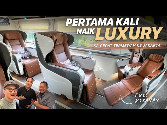 SEHARI JADI SULTAN DISINI‼️ Naik KA Argo Lawu Luxury Solo-Jakarta