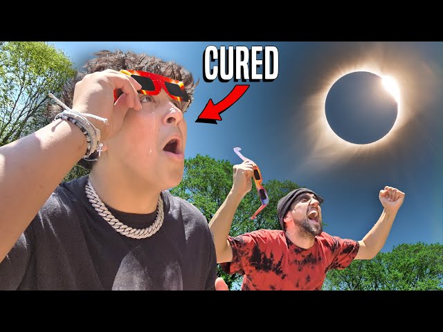 2024 Solar Eclipse Healed my Blind Son...