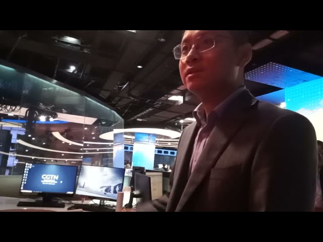 Visitando CGTN en China RedContactoSur RubenSuarez 2024