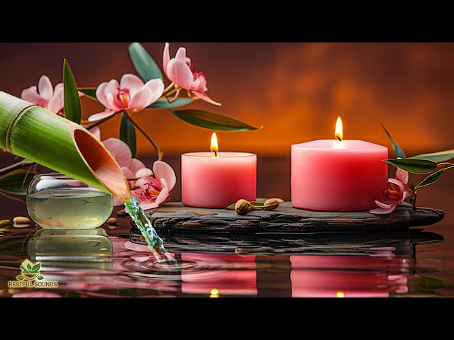 Relaxing Spa Music - Beautiful Peaceful, Calm Music, Meditation, Nature Sounds, Bamboo Water Sounds