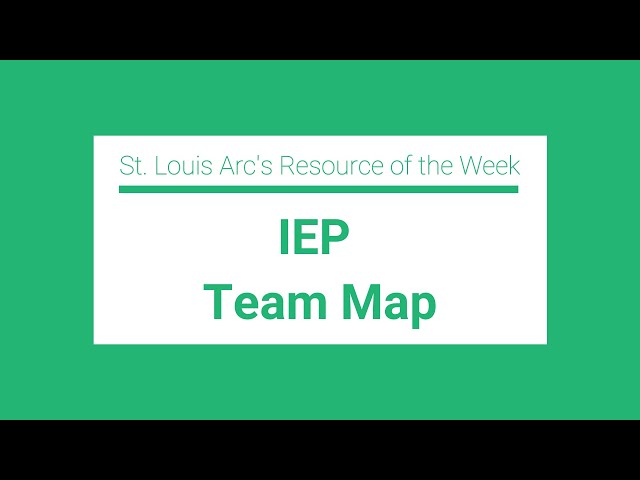 Individualized Education Program (IEP) Team Map