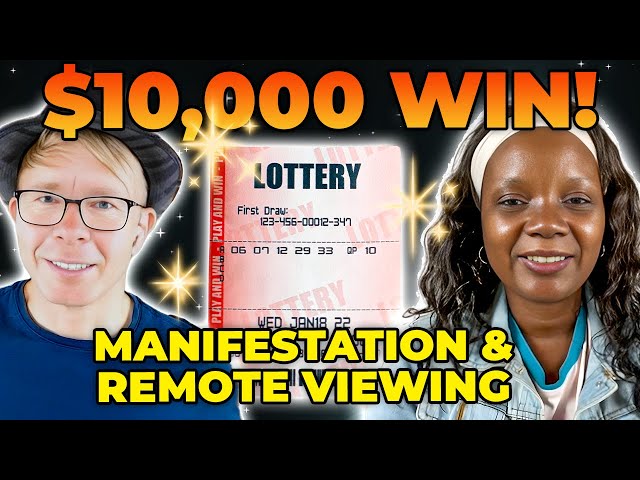 $10,000 Lottery Win Using Remote Viewing & Manifestation!