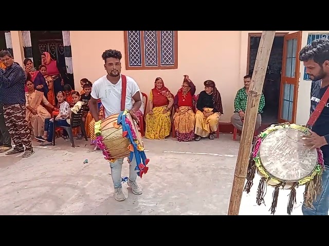 uttrakhand ki || parmpra Dhol || sarahi Rajesh Dass|| pahari