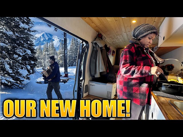 We Swapped Van Life for NEW Tiny Custom Luxury RV (RV Tour) - RV LIFE