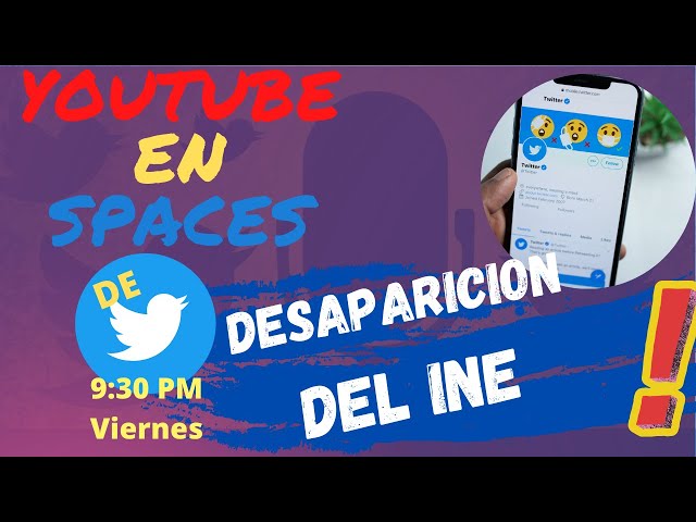 Charla en Vivo | La desaparición del INE